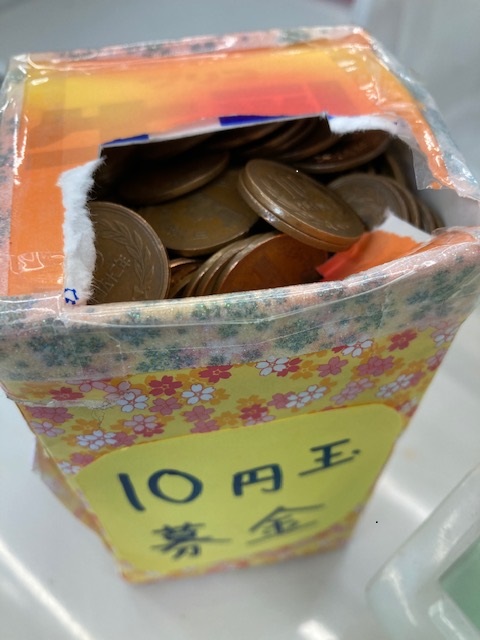 ボナペティ 久留米 フードドライブ こども食堂10円玉貯金