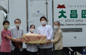 ボナペティ 久留米 フードドライブ こども食堂　大昌園さんの焼肉弁当