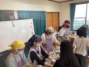 ボナペティ 久留米 2025年10月こども食堂 たけのこの里