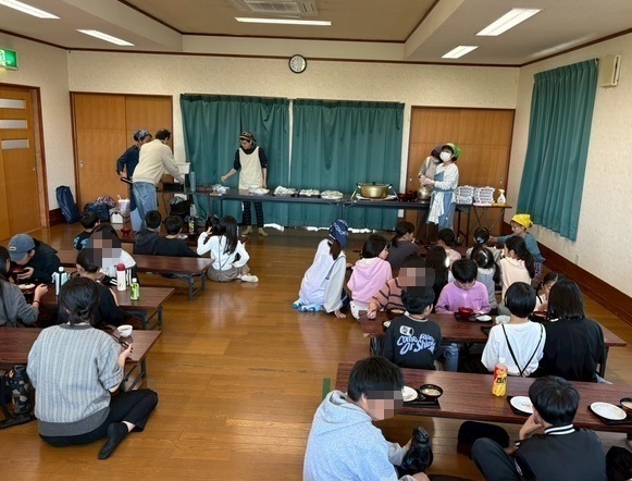 ボナペティ 久留米 2025年11月こども食堂 たけのこの里